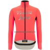 Set Fietsshirt Lange Mouw + Lange Koersbroek 2022 Trek-Segafredo Roze